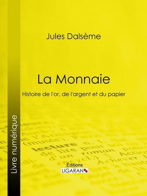 cover image of La Monnaie